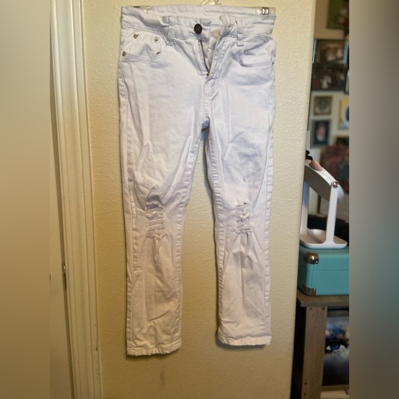 Fred Marshall white jeans size 7 - Picture 2 of 4